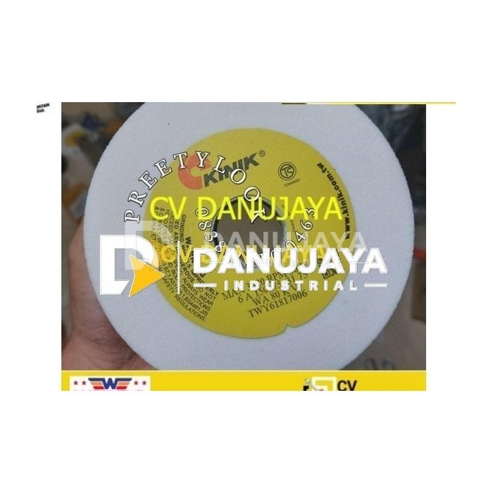 KINIK Batu Gerinda Mangkok 6 Inch Straight Cup 150 x 75 x 31.75 Mm