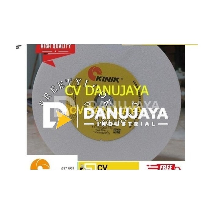 kinik batu gerinda wheel 10" A1 225 x 25 x 31.75 WA 80 Grinding Wheel