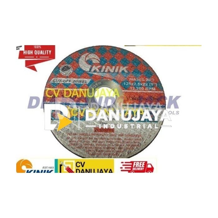 Kinik Batu Potong Thailand For Stainless Iron Free WA - 125 x 2.5 x 22