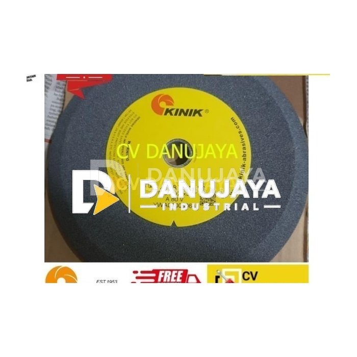 kinik grinding Batu Gerinda Gurinda wheel 1D 8" x 1/2" x 3/4" A80kv