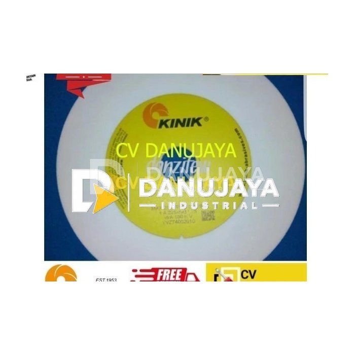 KINIK Grinding Gerinda Gurinda Wheel WA - KV1A 225 x 5 x 31.75