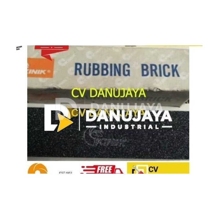 kinik rubbing brick size 200 x 50 x 50 (8in x 2in x 2in)