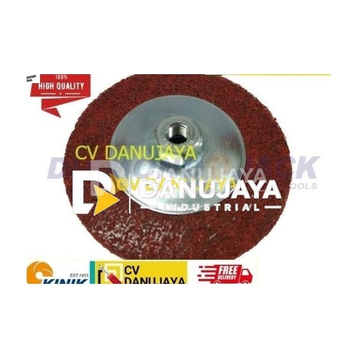 Kinik Sikat Non Woven Non Woven Grinding Dish VNP- 41C Type 4 Inch