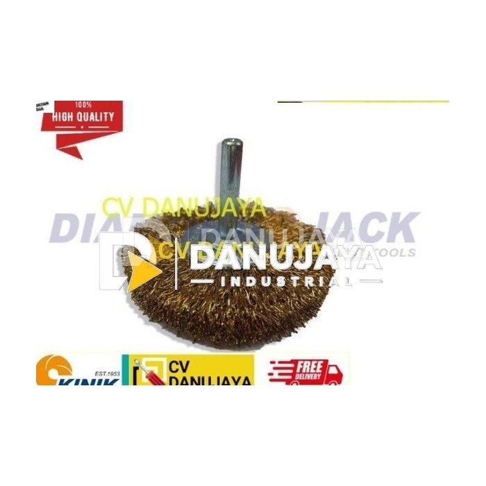 Kinik Sikat Tangkai Type Economic SW Brass - SW - 25