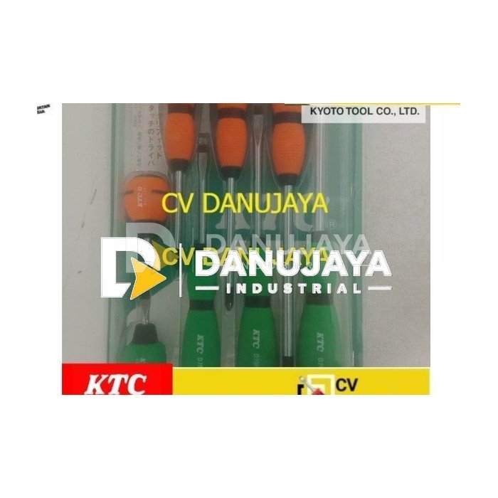 KTC Soft Grip Screwdriver Set 8Pcs TD798 TB56788 Obeng KTC Set