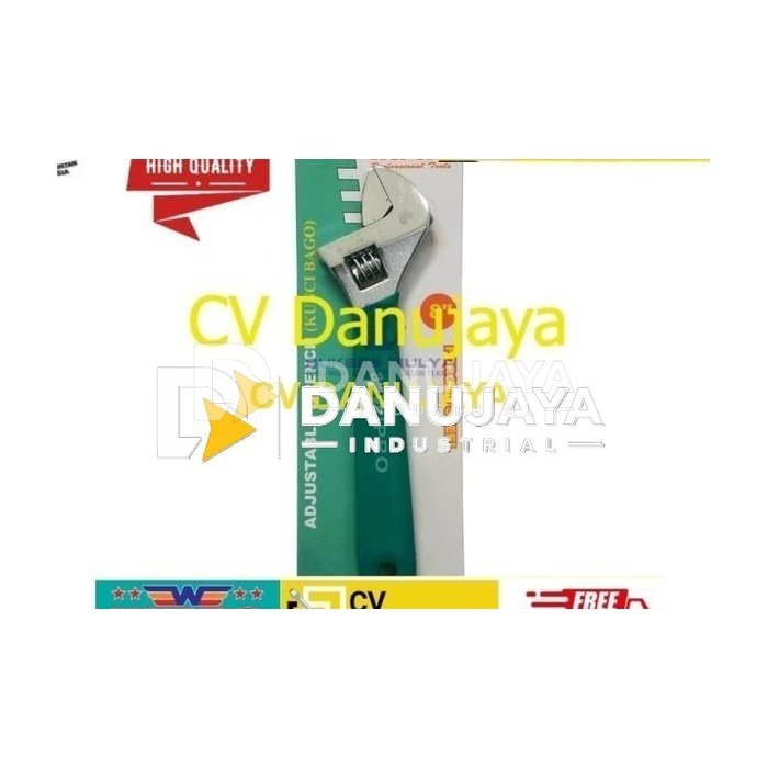 Kunci Inggris Wipro 8" Adjustable Wrench / Kunci Bago