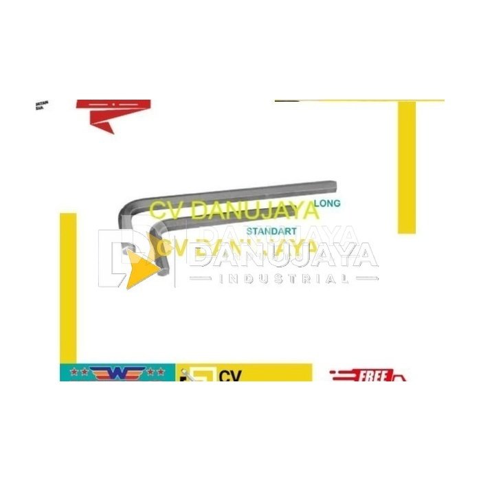 Kunci L 3mm 3.0mm Long/Panjang WIPRO