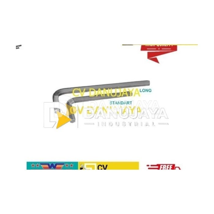 Kunci L 3mm 3.0mm pendek WIPRO