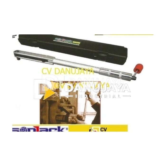 Kunci Moment, Torsi, Torque, 3/8" TorqueMeter Standar, Sonjack SJ-25