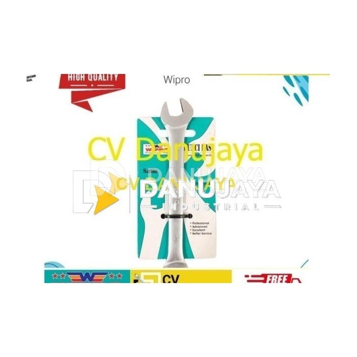 Kunci Pas universal Wrench Double Head Wipro Satin 10 x 11