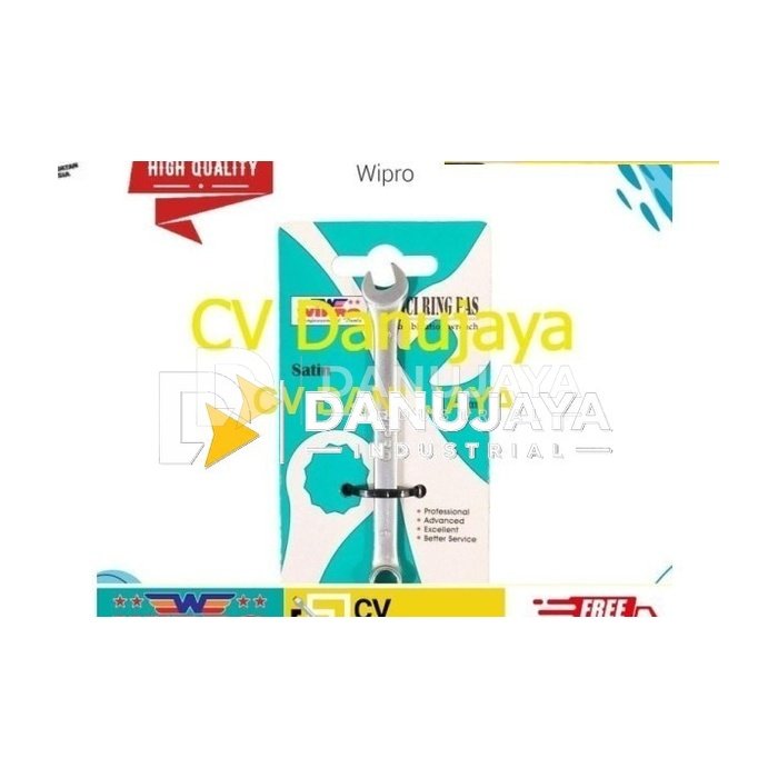 Kunci Ring Pas universal Wrench double head Wipro Satin 6