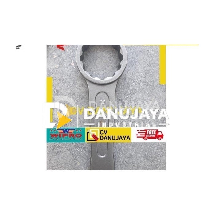 Kunci Ring Pukul Size 75 mm - Wipro