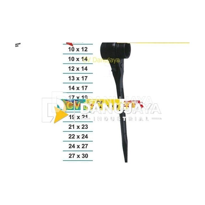 Kunci Sok Ratchet Sock Rachet 19 x 21 mm - WIPRO