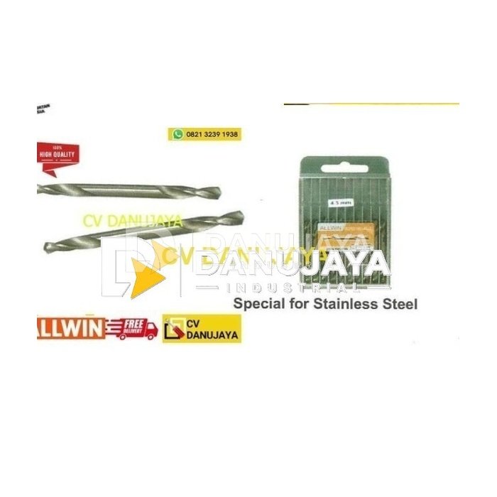 Mata Bor Besi 2 Way Size 3 mm - Allwin