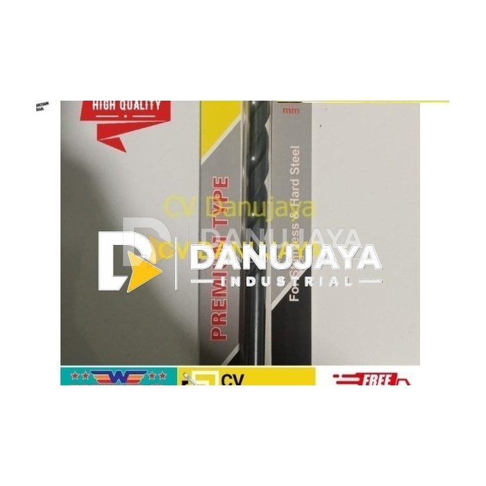 Mata Bor Besi Baja Stainles Premiun Cobalt HSS 12mm Wipro