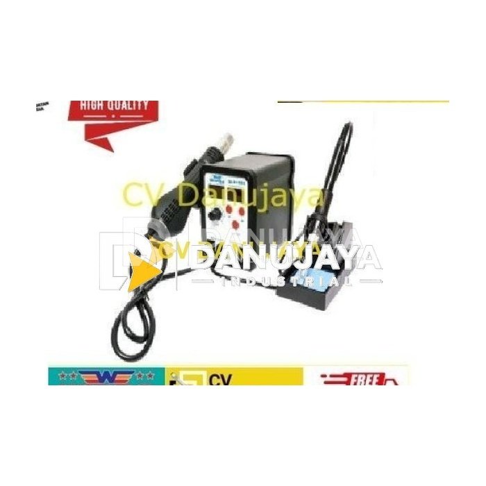Mesin Alat Solder Soldier Uap Blower Digital (SMD Rework Station) SLU-898 Wipro