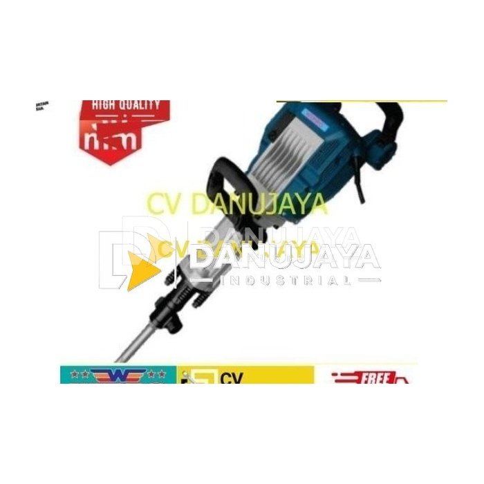 Mesin penghancur beton demolition hammer W6164 Wipro Mesin Bobok Wipro