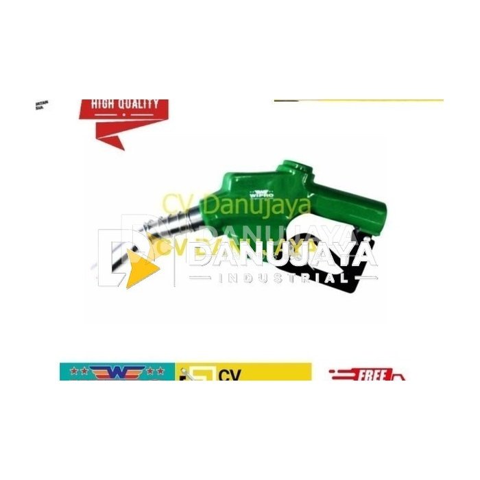 Nozzle Nozel Gun Bensin Solar Pertamina Pom BBM AUtomatic MD 120 WIPRO