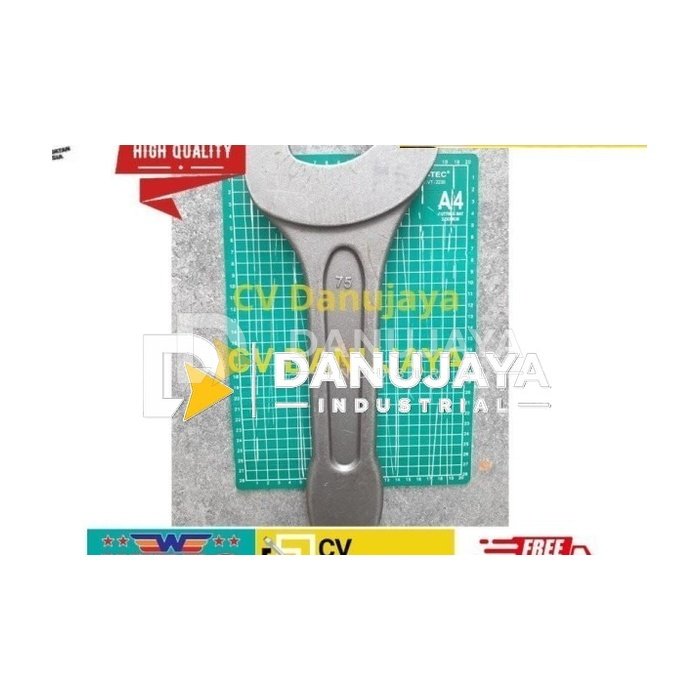 Open Ended Spanner Slogging Wrench Kunci Pas Pukul Size 80 mm Wipro