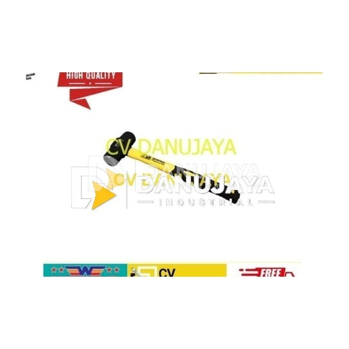 Palu Batu Handle Fiber Lapis PVC WP-H705G WIPRO