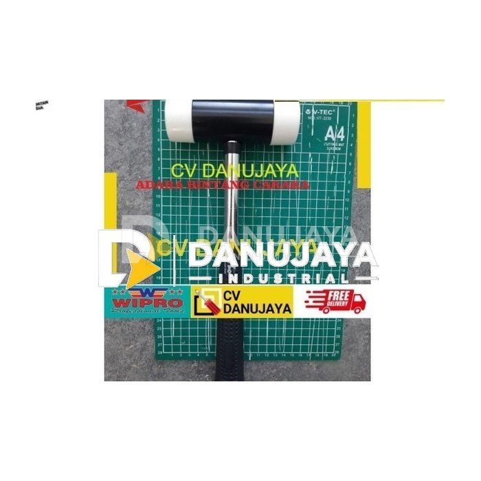Palu Bodem Nylon Handle Besi Size 44 mm Wipro WP8086