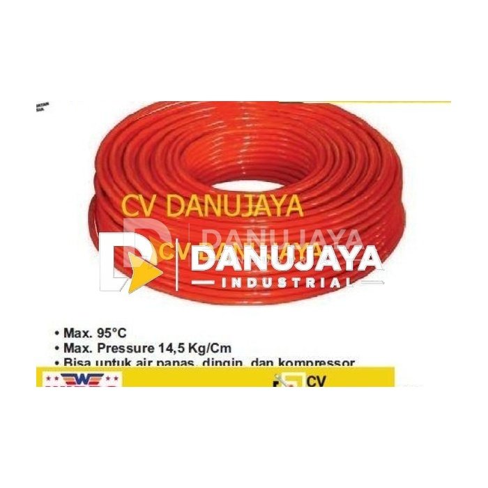Pipa Karet Water Heater selang air Panas 3/4" x 100M / 30M Sailing WIPRO