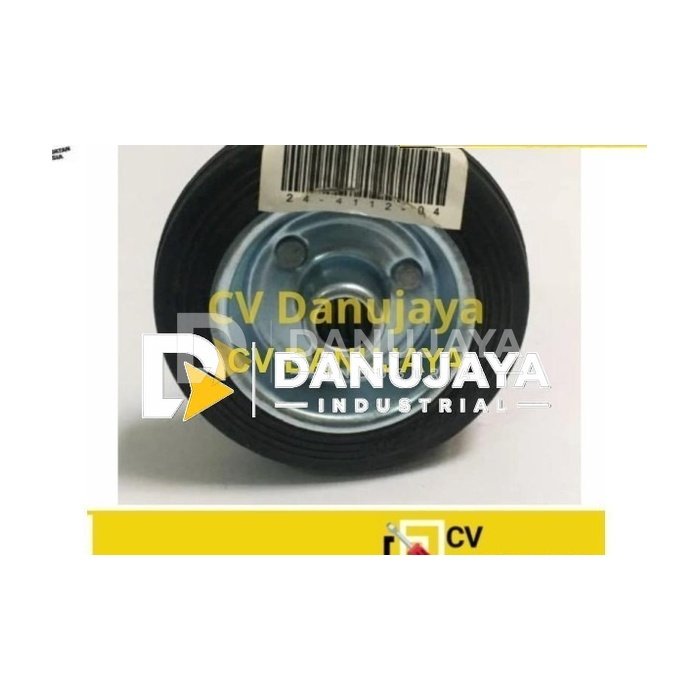 Roda Karet Dengan Nylon (RODA ONLY) Size 6 " Inch ALLWIN
