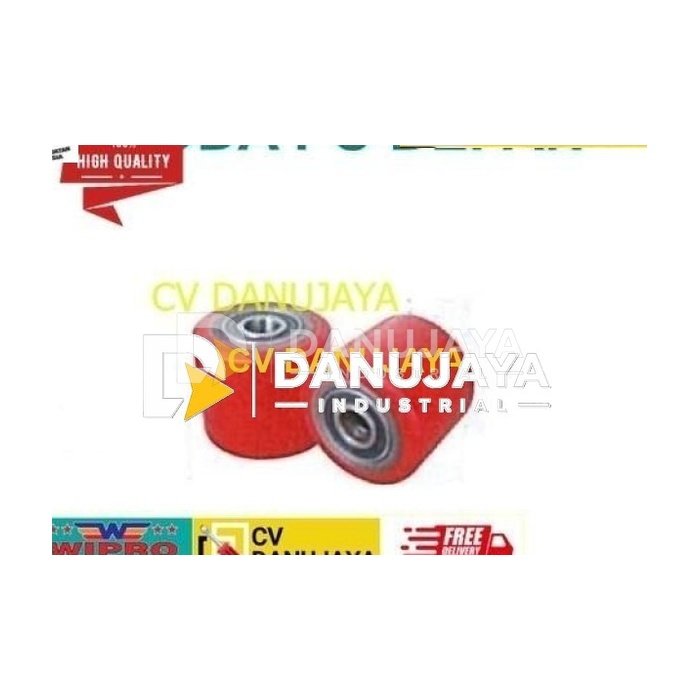 Roda PU Depan Hand Pallet palet Wipro