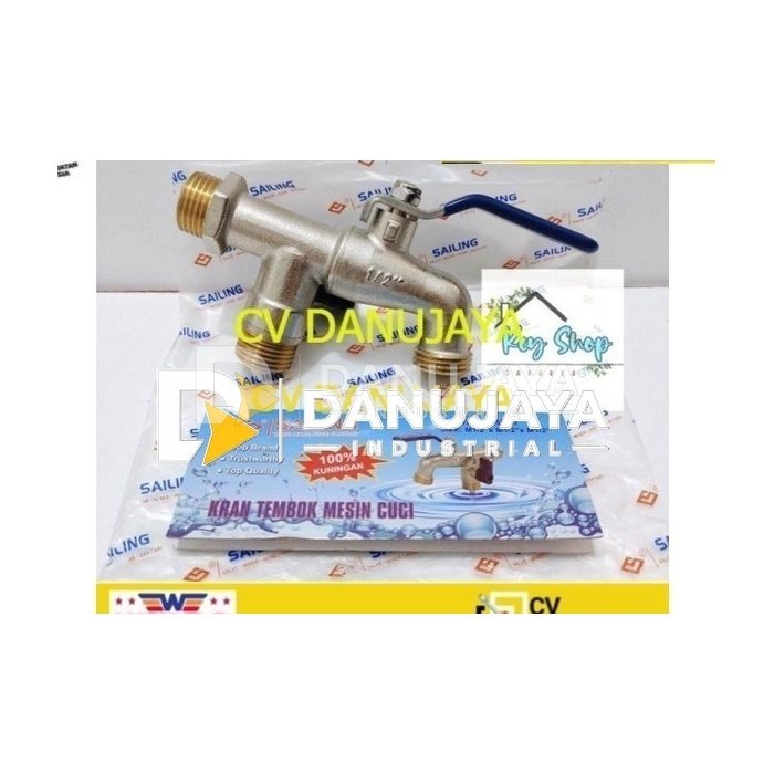 SAILING L4087 KRAN TEMBOK CABANG KUNINGAN/KERAN SHOWER DOUBLE BONCENG