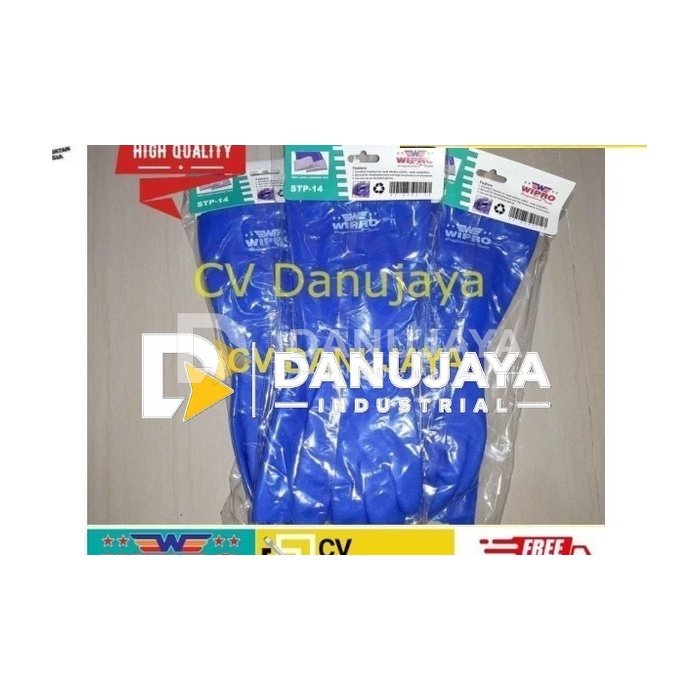 Sarung Tangan PVC Heavy Duty - Wipro STP14 (size L)