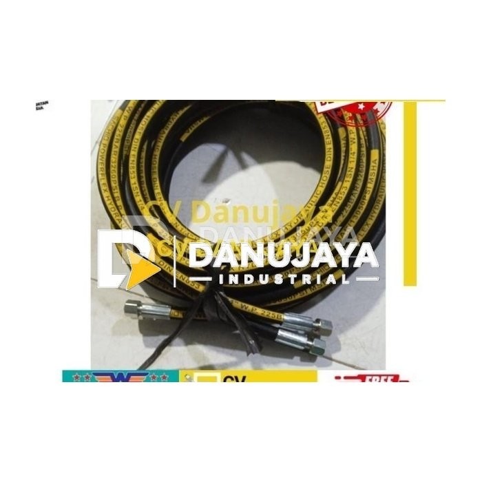 Selang Gemuk Hose Grease Pump Pneumatic Oli Pompa 1/4 X 6 M meter