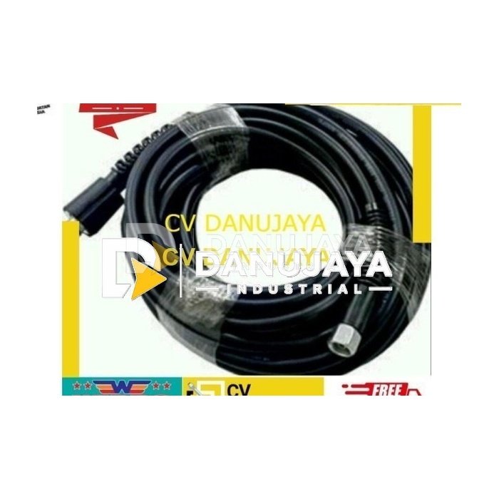 Selang Jet Cleaner Air Cuci Mobil Motor Wipro Size 20 Meter