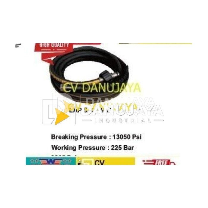 Selang Jet Cleaner Heavy Duty Ukuran 20 Meter WIPRO
