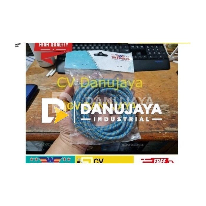 Selang nylon airbrush | air brush hose merk Wipro 1/4 x 1/8