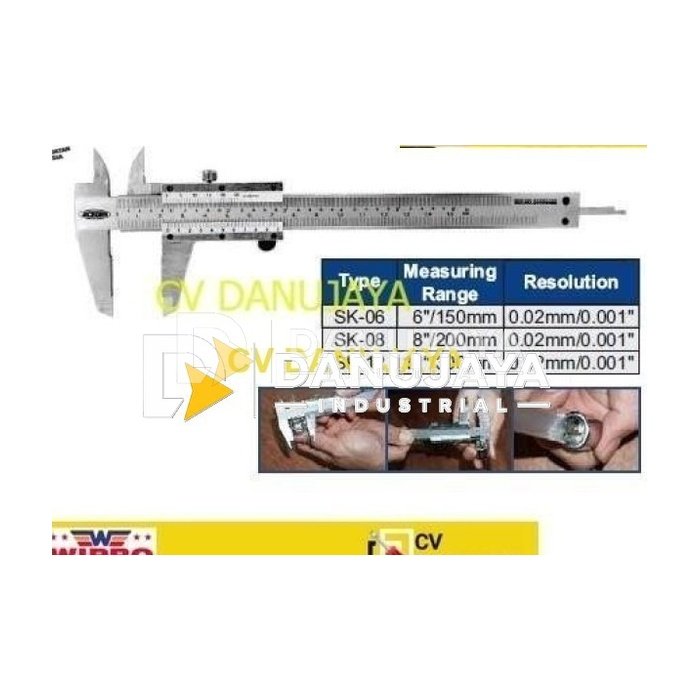 Sigmat Sketmat Sketmate Jangka Sorong MANUAL 8" JACKGEN by WIPRO