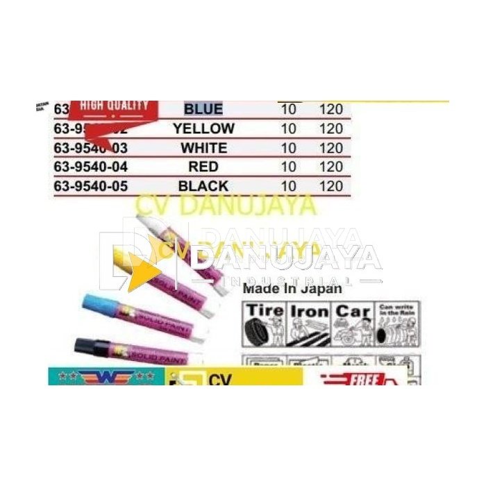 STEEL MARKER - SAKURA (JAPAN) WHITE PUTIH - WIPRO