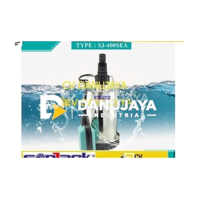 Submersible Pump - Pompa Celup Air Bersih Stainless 400 Watt Sonjack
