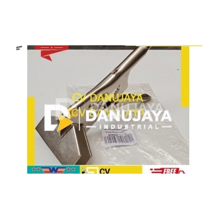Tang Buaya vise grip locking pliers wipro flat 8" 8 inch
