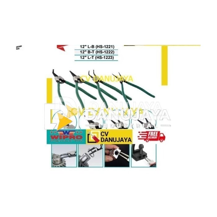 Tang Snap Ring 12 Inch (4 pilihan) Wipro
