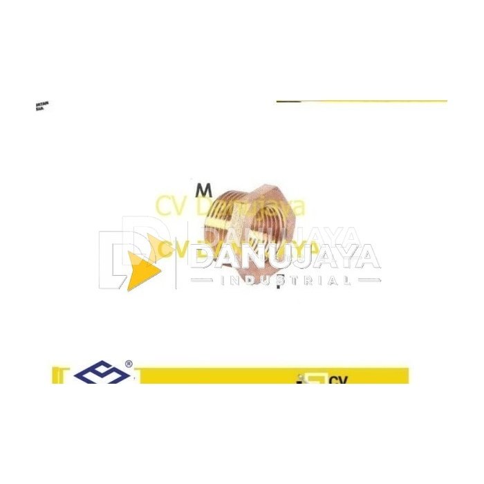 Verlop Ring (MxF) Bushing Brass Size 3/4Mx1/2F - Sailing 8109