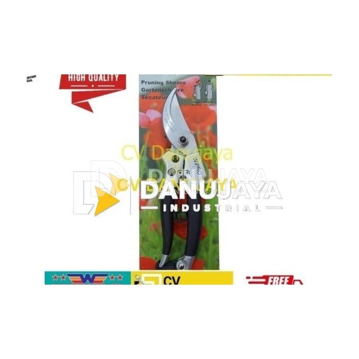 Wipro 3143 Gunting Potong Dahan Ranting Daun Bonsai 8" 8 inch Premium