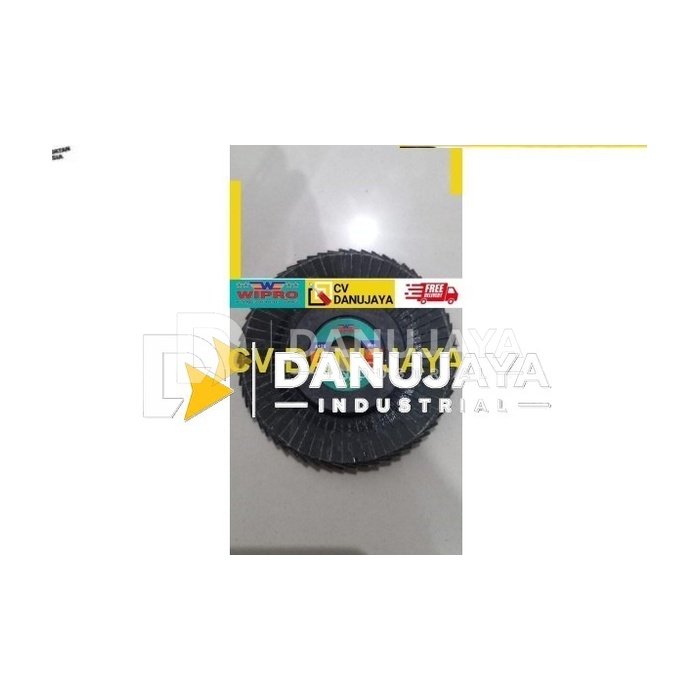 WIPRO FLEXIBLE FLAP DISC 4" A120 FDE-120 Mata gerinda amplas