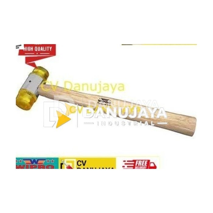 WIPRO - Palu Plastik Handle Kayu - WP 60425 - 30 mm