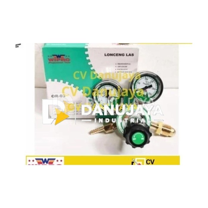 Wipro Regulator Las Oxygen Double Welding Gas Oksigen OR-03 OR-05