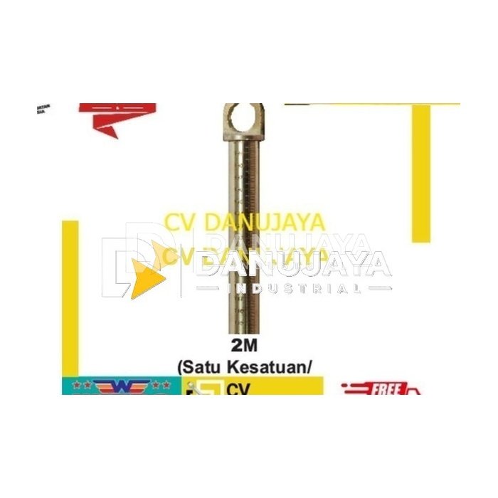 Wipro Sounding Stick Kuningan 25mm X 2M