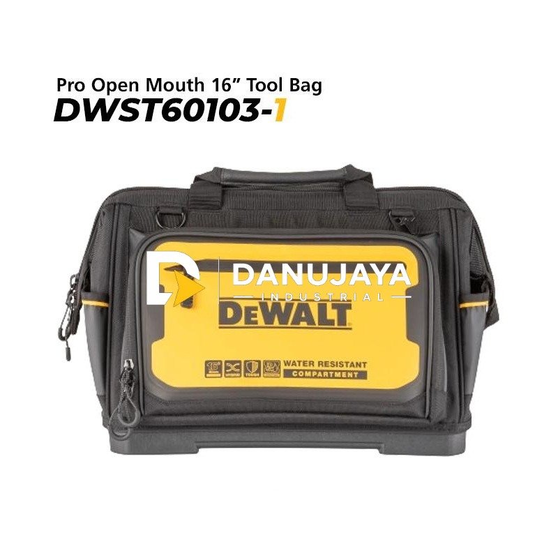 Dewalt Pro Open Mouth Tool Bag / Tas Alat 16" DWST60103-1