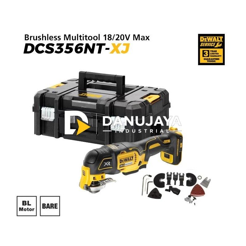 Dewalt Brushless Multi Tool 18/20V Max DCS356NT-XJ (Unit Only)