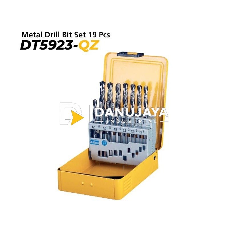 Dewalt Metal Drill Bit Set / Mata Bor Besi Set 1-10mm DT5923-QZ