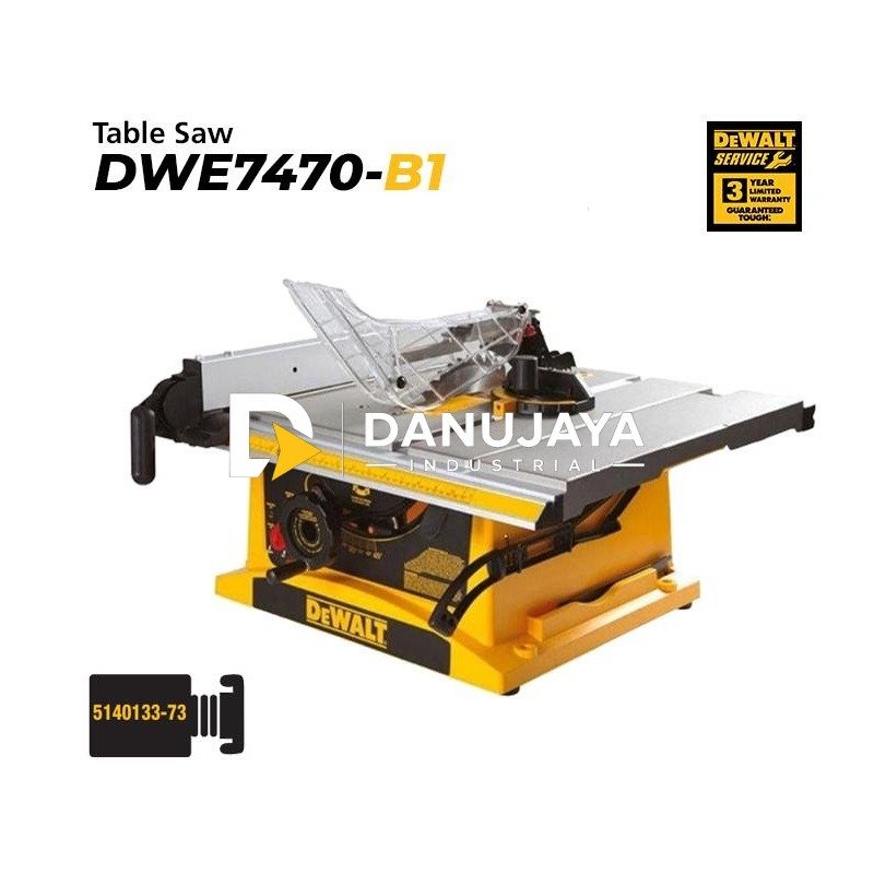 Dewalt Table Saw / Gergaji Meja Listrik 1800W 254mm DWE7470