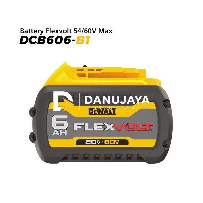 Dewalt Battery Li-Ion / Baterai 60Volt 6.0Ah DCB606